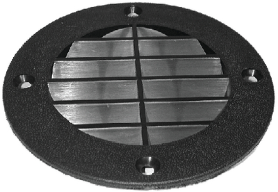 Lv1Dp Louvered Vent Cover - Blk | T-H Marine