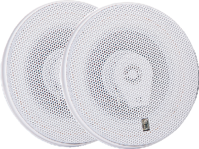 Ma-8506W Speaker 6 3Way Round Wht | Poly-Planar