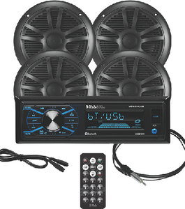 Mcbk634B64 Pkg Digital  W/Pr 6.5  Wht Spk | Boss Audio Systems