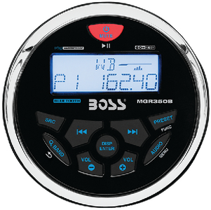 Mgr350B Marine Gauge Style Rcvr-Ipx6 | Boss Audio Systems