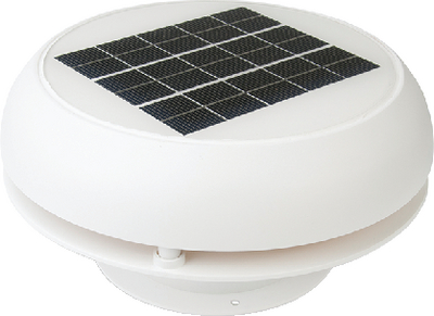 N20803W Day/Night Solar Vent 3" White | Marinco Guest Afi Nicro Bep