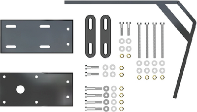 Pk-D-13-11-U-Bk Adapter For Pontoon Deck Mount | Jl Marine Systems