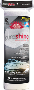 Ps-90024-12Sc Pureshine Towels 12/Bag | Seachoice