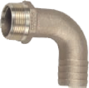 Pth901 Gb Pipe-Hose Brz 90X1" | Marine Hardware