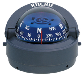 S-53G Explorer Compass Gry/Blue Dial | Ritchie Navigation