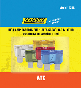 Sc11386 5Pc High Amp Atc Blade Fuses | Seachoice