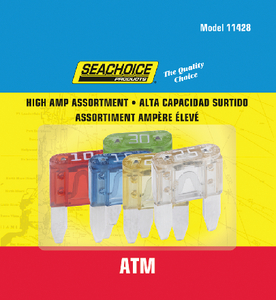 Sc11428 5Pc High Amp Atm  Fuses | Seachoice