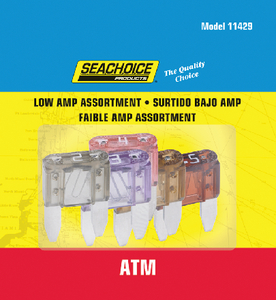 Sc11429 5Pc Low Amp Atm  Fuses | Seachoice