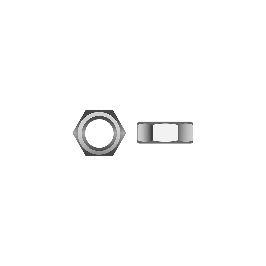 Sc1307 10-24 Hx Nut Ss 100/Bg | Seachoice