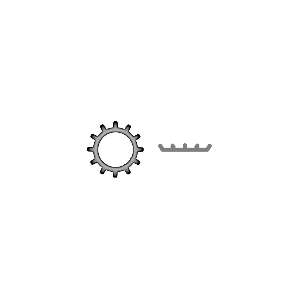 Sc1448 3/8 Ext Tooth L/W 410 Ss 100/B | Seachoice