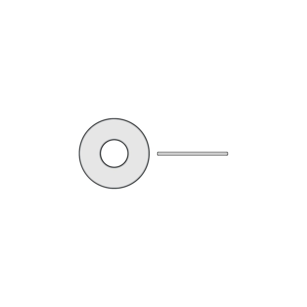 Sc3283 No.6 Flt Wsh 3/8 Od Nyl 100/Bg | Seachoice