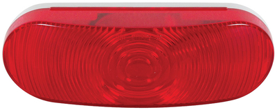 St70Rbp 6" Oval Red Taillight Single | Optronics