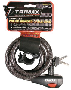 Tkc126 6'High Security Cable Lock | Trimax Locks