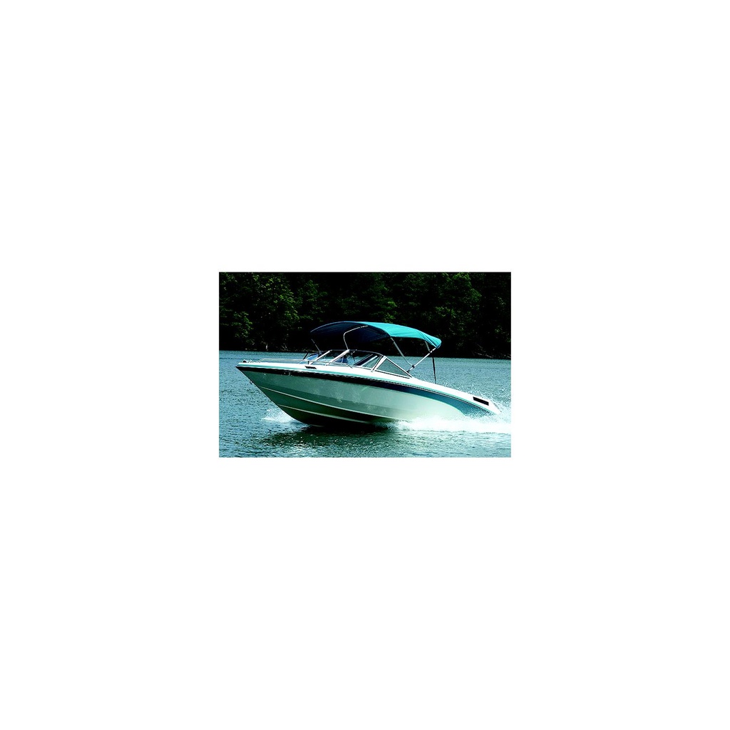 3 BOW 54IN 85-90 JET BLACK BIMINI TOP