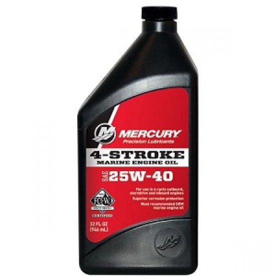 8M0078639 25W-40 4S OIL 1L - 92-8M0078639 - OIL 4STRK 1L