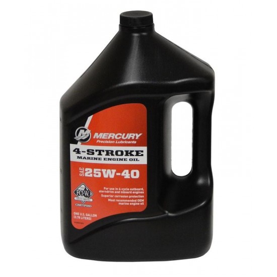 8M0078640 4L 25W40 4STROKE OIL - 92-8M0078640