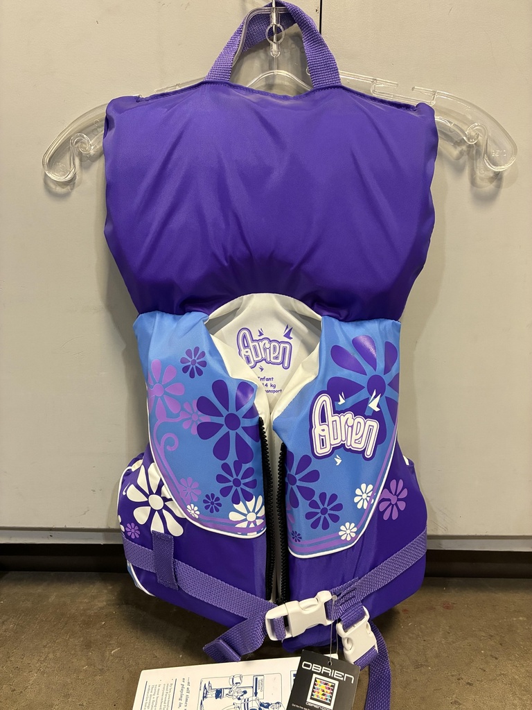 OB2142180 INFANT NYLON PURPLE/BLUE W/COLLAR CCGA