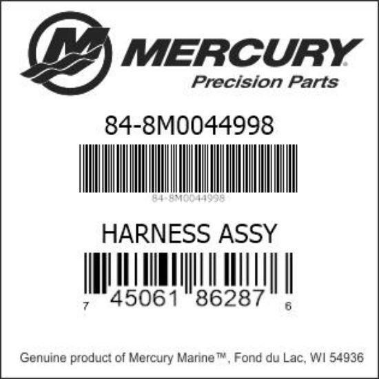 8M0044998 HARNESS ASSY - 84-8M0044998 - Harness Assembly