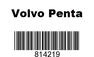 814219 - Pressure Plate, Volvo