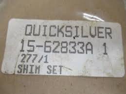 62833A 1 - Shim Set - 15-62833A 1