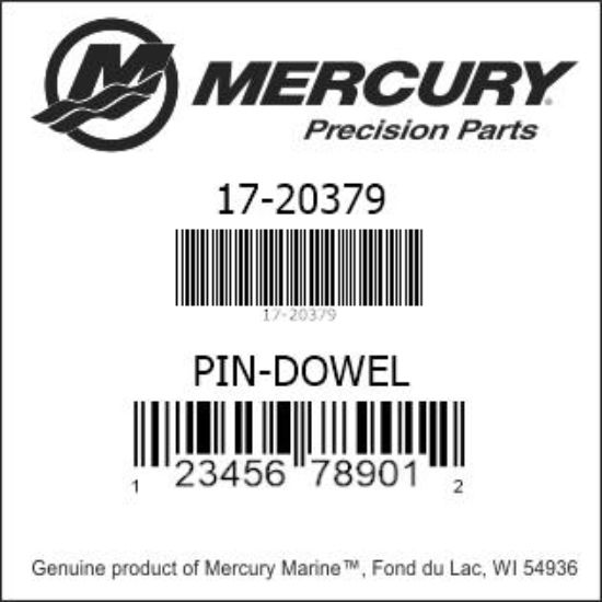 20379 - Pin -Dowel, NLA (17-20379)