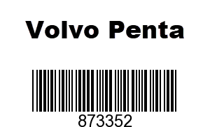 873352 - Washer, Volvo 