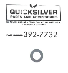 7732 - Washer - Thrust - Armature (392-7732)