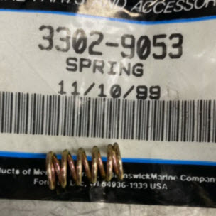 9053 - Spring, Idle Adjusting Screw (3302-9053)