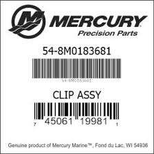 8M0183681 CLIP ASSY - 54-8M0183681