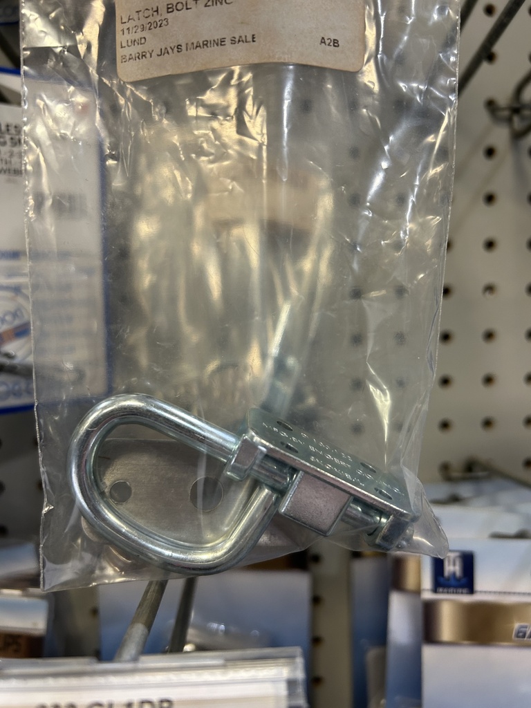 LUN1983801 LATCH, BOLT ZINC