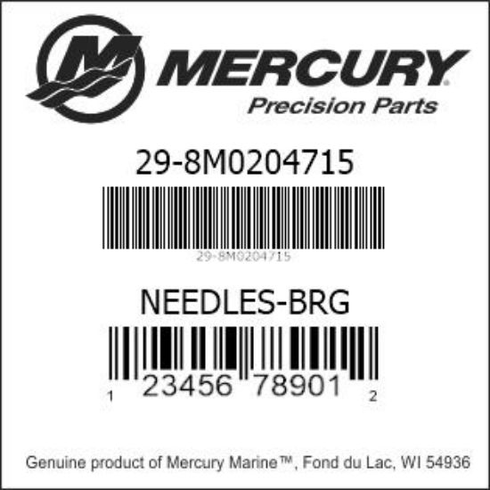 8M0204715 NEEDLES-BRG - 29-8M0204715