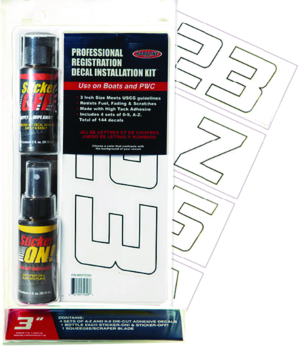 Hardline White900 Series 900 Registration Kit, White (WHITE900)