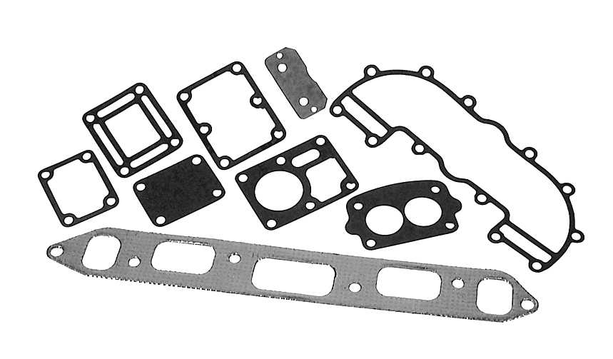 35898A4 GASKET SET - 27-35898A 4 - Exhaust Manifold Gasket Set