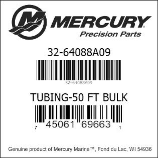 64088A09 TUBING PER FT