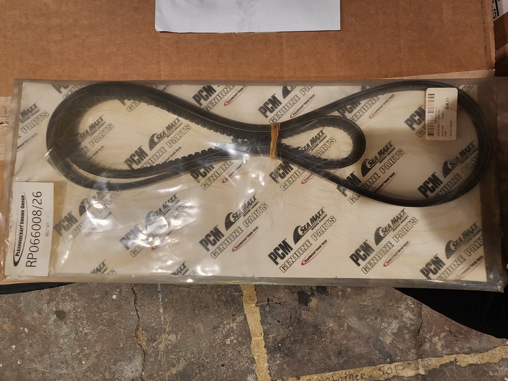 PCMRP066008/26 DRIVE BELT SET (5.0/5.7L)