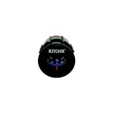 128-X23BU COMPASS SPORT IN DASH BLK/BLU