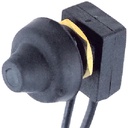 0701Dp Blk Plastic Push Button Switc | Perko