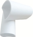 1028-F Connector Large White | Dock Edge