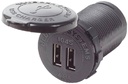 1045 Dual Usb Socket 4.8A 12-24Vdc | Blue Sea Systems