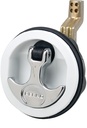 1091Dp1Wht Hatch Pulls Flush Lock White | Perko