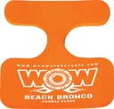 14-2120 Saddle Beach Bronco Orange | Wow Watersports