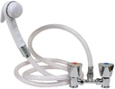 14117 Shower Mixer White | Scandvik