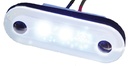 16400-7 Santiago 3-Led Oval White Le | Aqua Signal