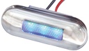 16421-7 Santiago 3-Led Oval Blue Ledf | Aqua Signal