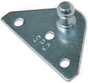 1880 Flat Zinc Plt Bracket 1 Pr/Pk | Taylor