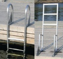 2025F Dock Ladder 5 Step Flip Up | Dock Edge