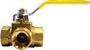 2101-B Valve 3-Way 1/4 Fpt W/Brkt1/4 | Fairview Fittings