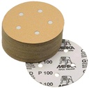 23-614-060 Gold 5" 5H Grip Vac Disc 60G | Mirka