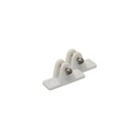 273231-1 Lg Deck Hinge/Angled Wht  2/Cd | Sea-Dog Line