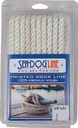 301110010Wh-1 Twisted Nylon Dl 3/8"X10' Wht | Sea-Dog Line